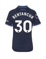 Tottenham Hotspur Rodrigo Bentancur #30 Vieraspaita Naisten 2023-24 Lyhythihainen